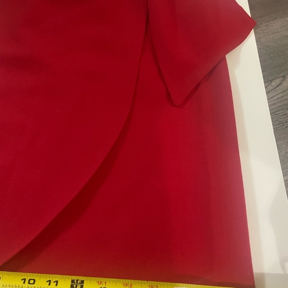 Wool Red Skirt (size 7 - 8) - Picture 7 of 10